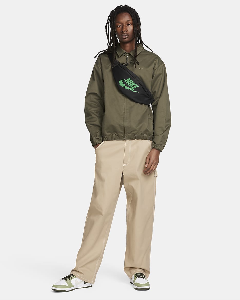 Nike heritage hip pack green best sale